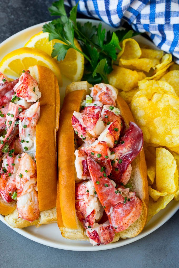 Le Fiesta de Guedille de Homard & Burger de Crabe - Plateau de Groupe
