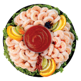 Plateau de cocktail de crevettes