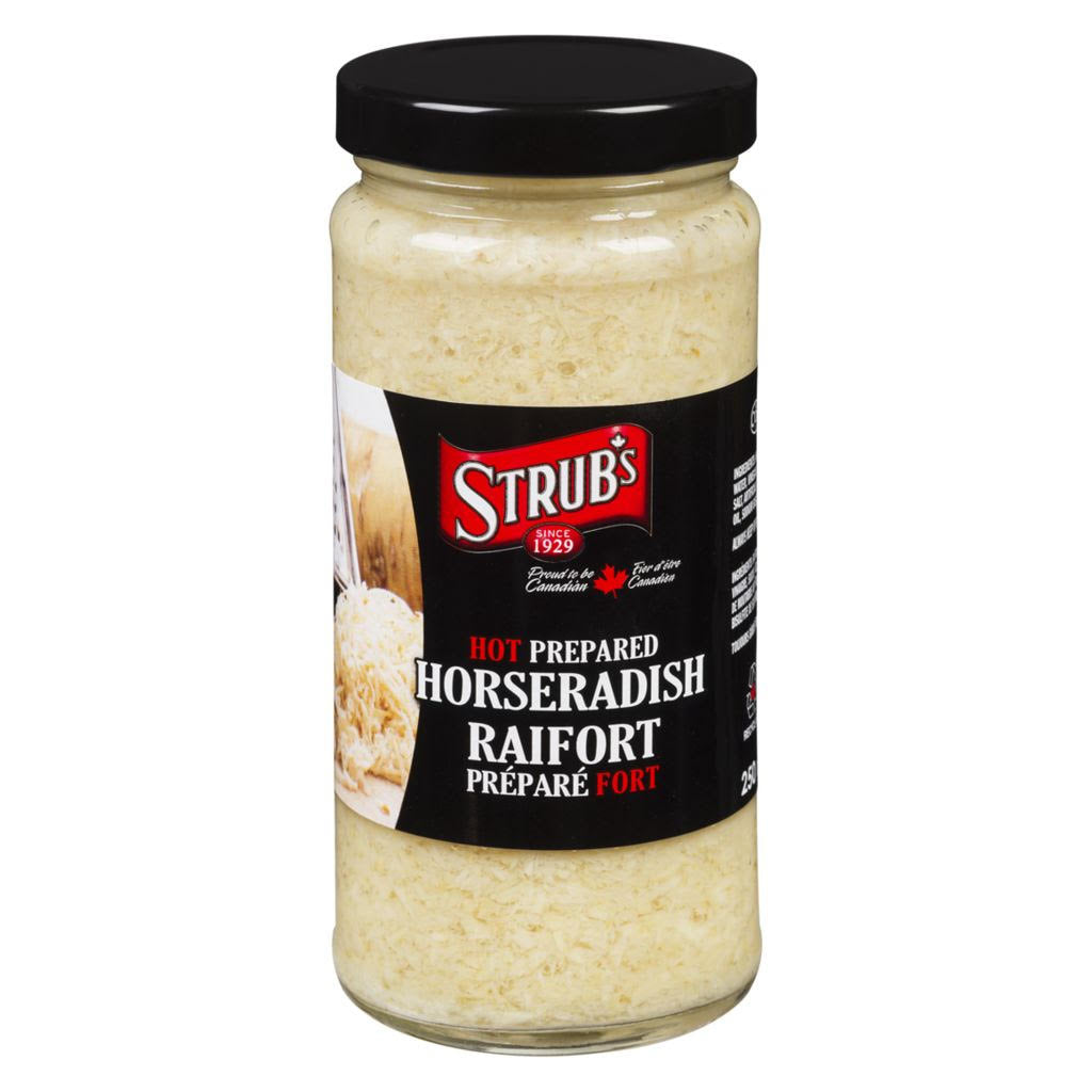 Strub's Hot Prepared Horseradish - 250ml